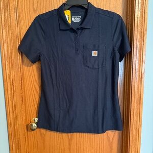 Carhartt Navy Blue Polo